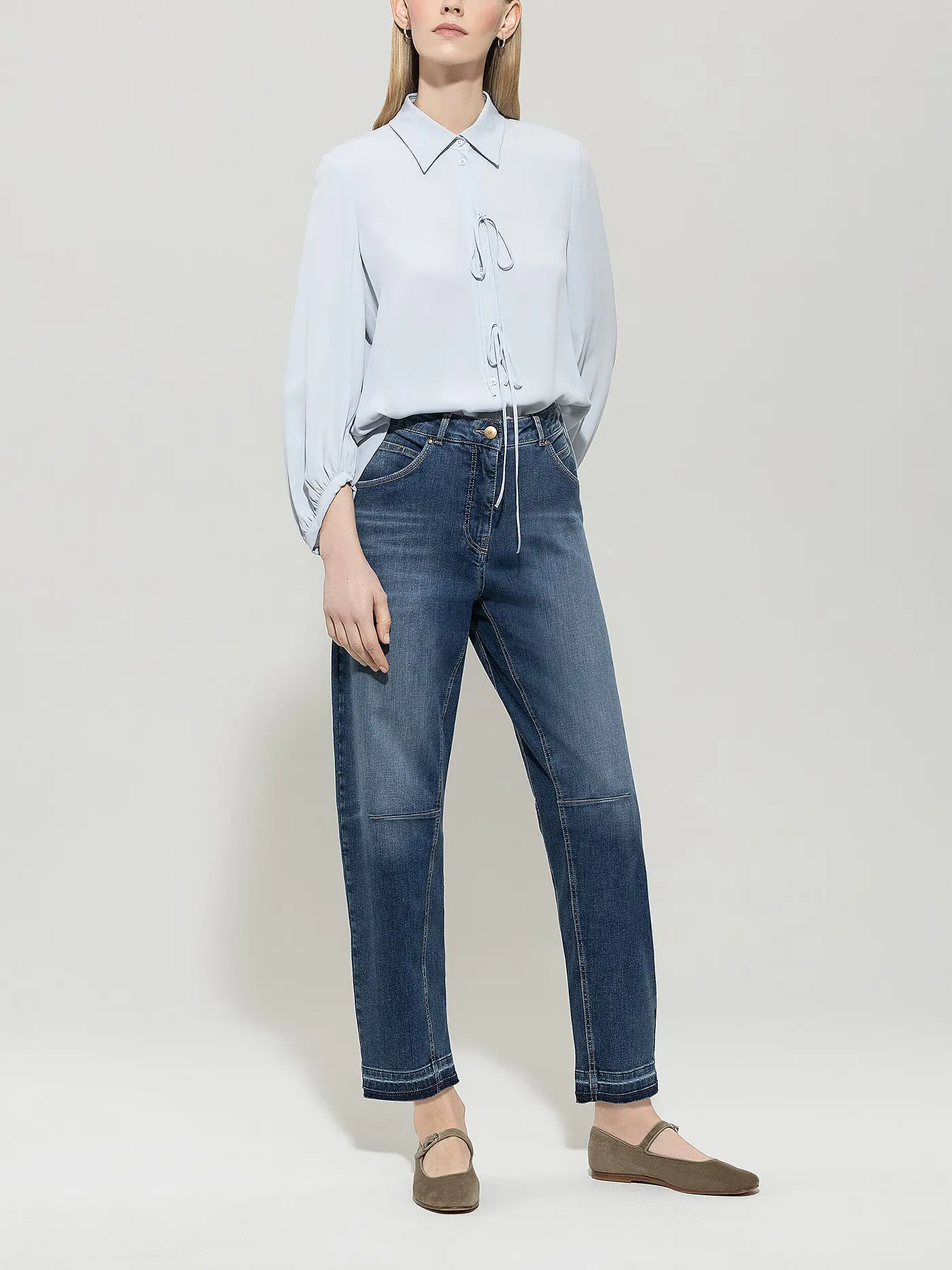 LUISA CERANO | Bluse | hellblau